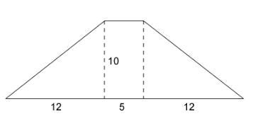 What is the area of the trapezoid with height 10 units?-example-1