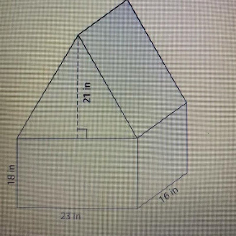 Calculate the volume of the 3-D composite figure please!! show how you got the volume-example-1