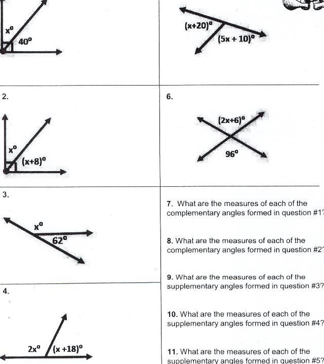 WRITE AN EQUATION FOR EACH PAIR OF ANGLES GIVEN AND SOLVE FOR X!-example-1