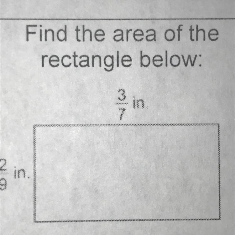 Find the area of the rectangle , i put a pic .-example-1