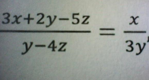 Find the value of x when y = 6 and z = -1/2, If-example-1