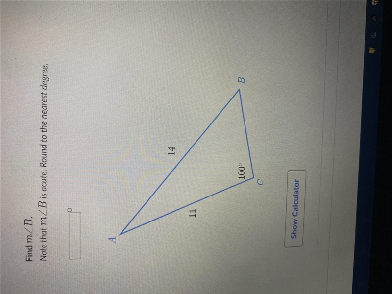 Any help someone.... (solve triangles using the law of sines)-example-1