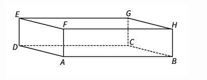 Look at the figure. What is another point that is coplanar with points D, E, and G-example-1