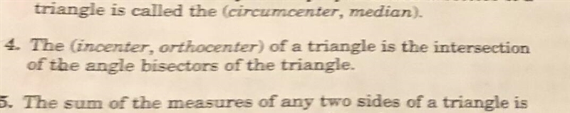 What is the term for number 4, Answer choices are given-example-1