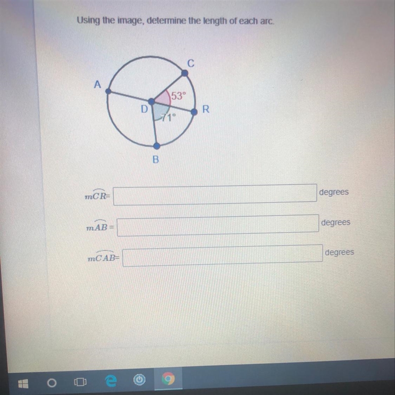 I need help finding CR, AB, and CAB-example-1