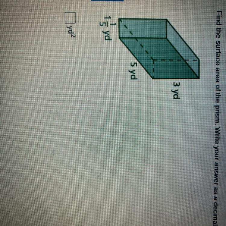 Find the surface area of the prism.-example-1