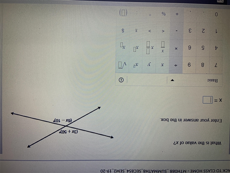 What is the value of X?-example-1