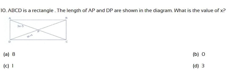 ABCD is a rectangle. The length of AP and DP are shown in the diagram. What is the-example-1