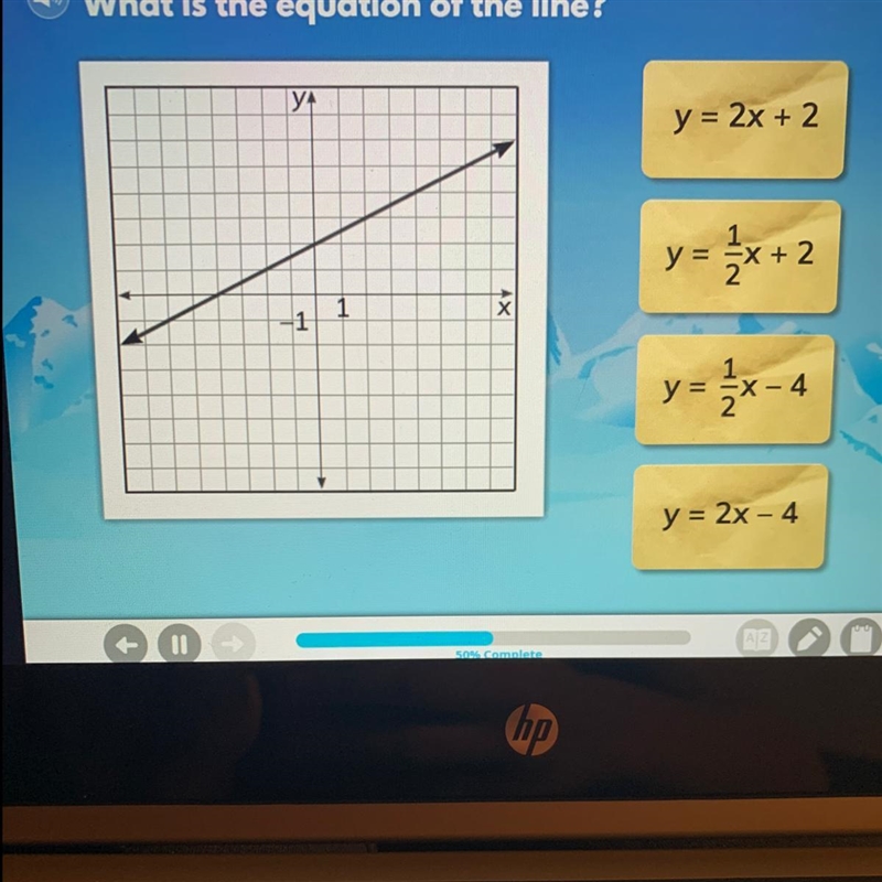 What is the equation of the line? Please help-example-1