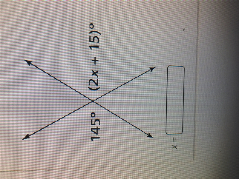 What is the value of x in the figure ?-example-1