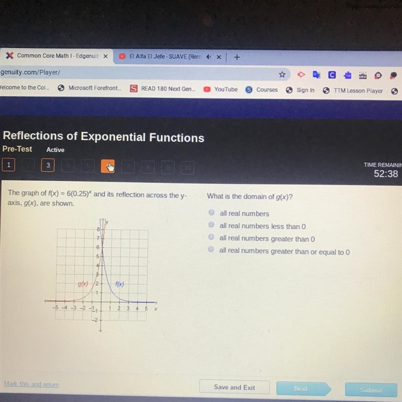 What is the domain of g(x)?-example-1