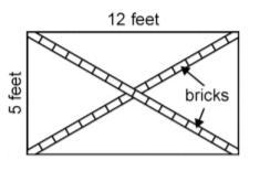 Chase has a rectangular garden which is 5 feet wide and 12 feet long. He wants to-example-1