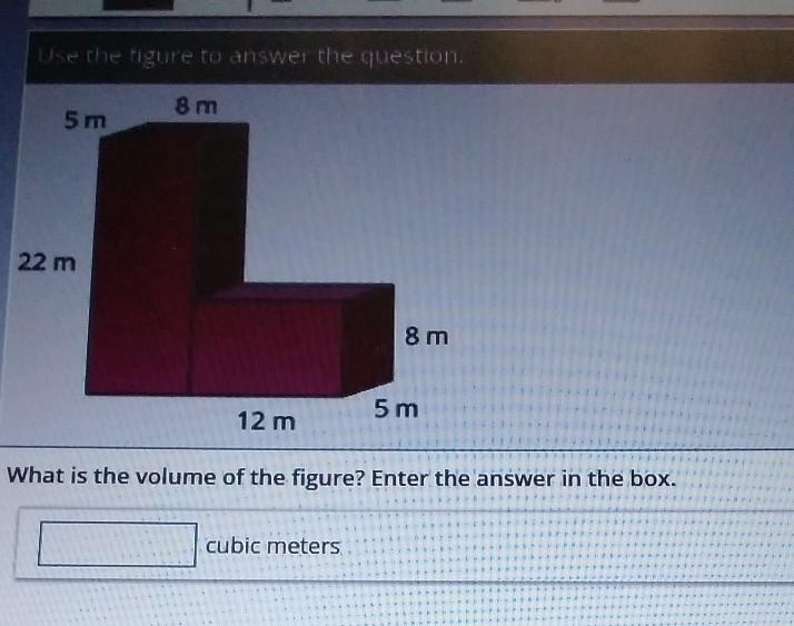 Please help me find the volume of this!​-example-1