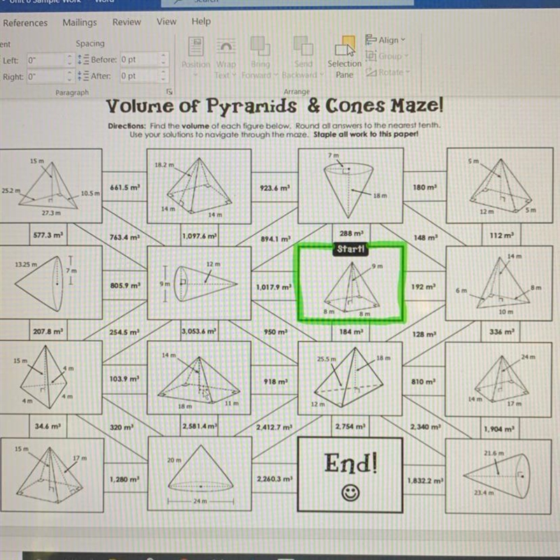 Volume of pyramids and cones !!! Please help-example-1