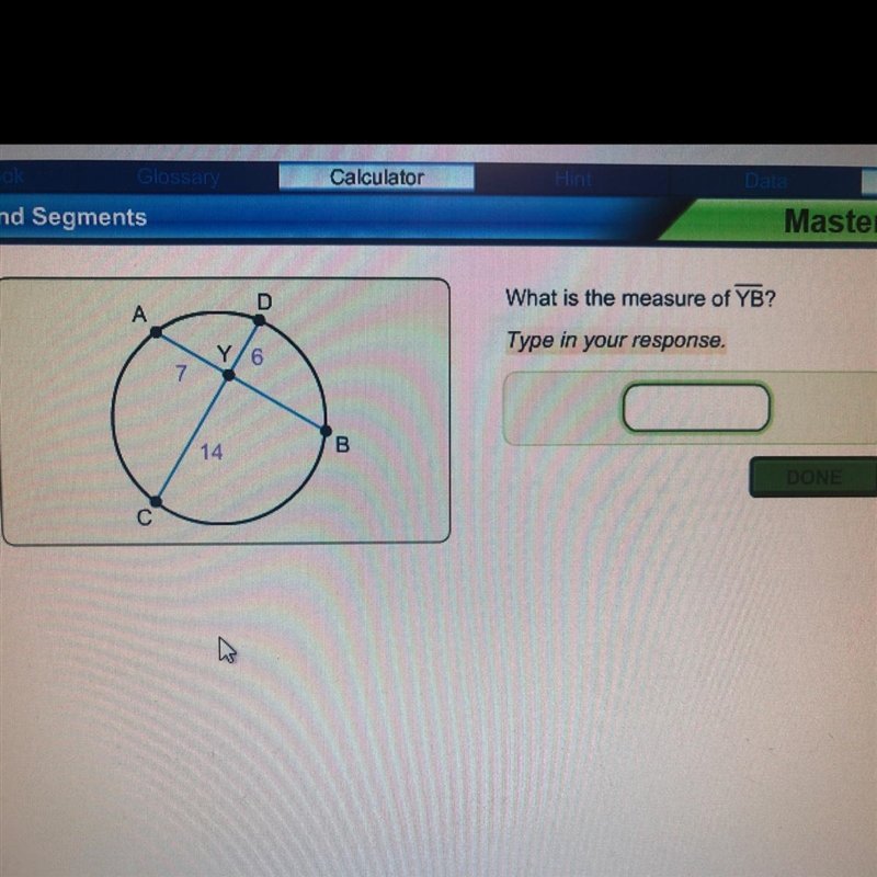 What is the measure of YB ?-example-1