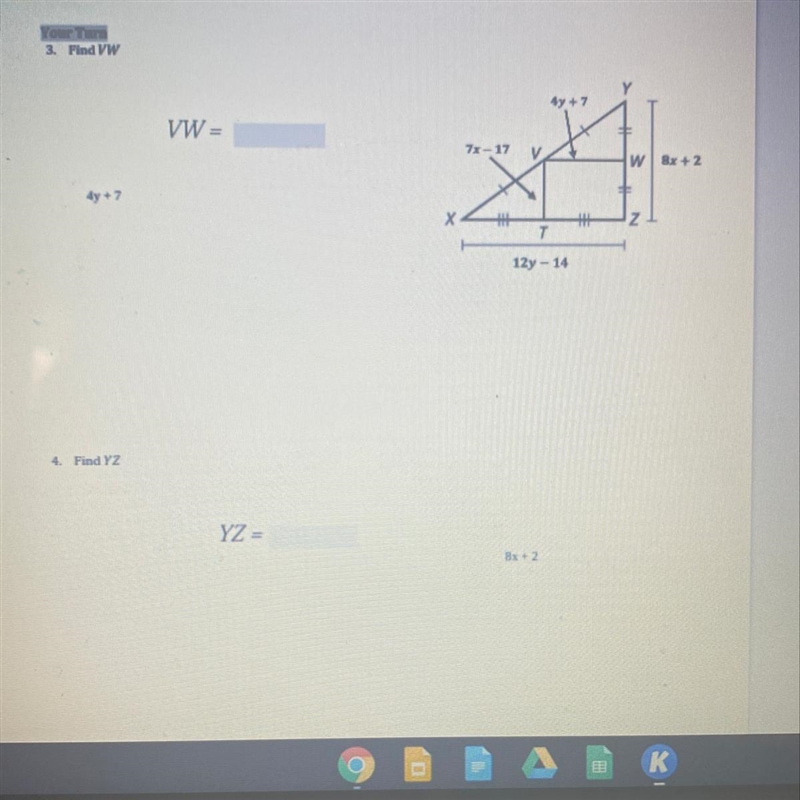 Help me find VW and YZ-example-1