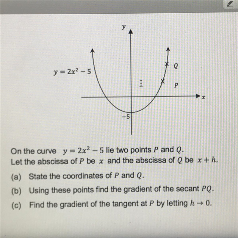 Coordinates, gradient and tangent work (see image). Are my answers correct? - a. P-example-1