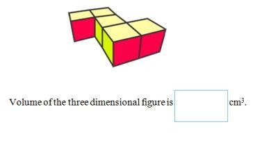 If each cube has 2 cm sides, then what is the volume of the figure?-example-1