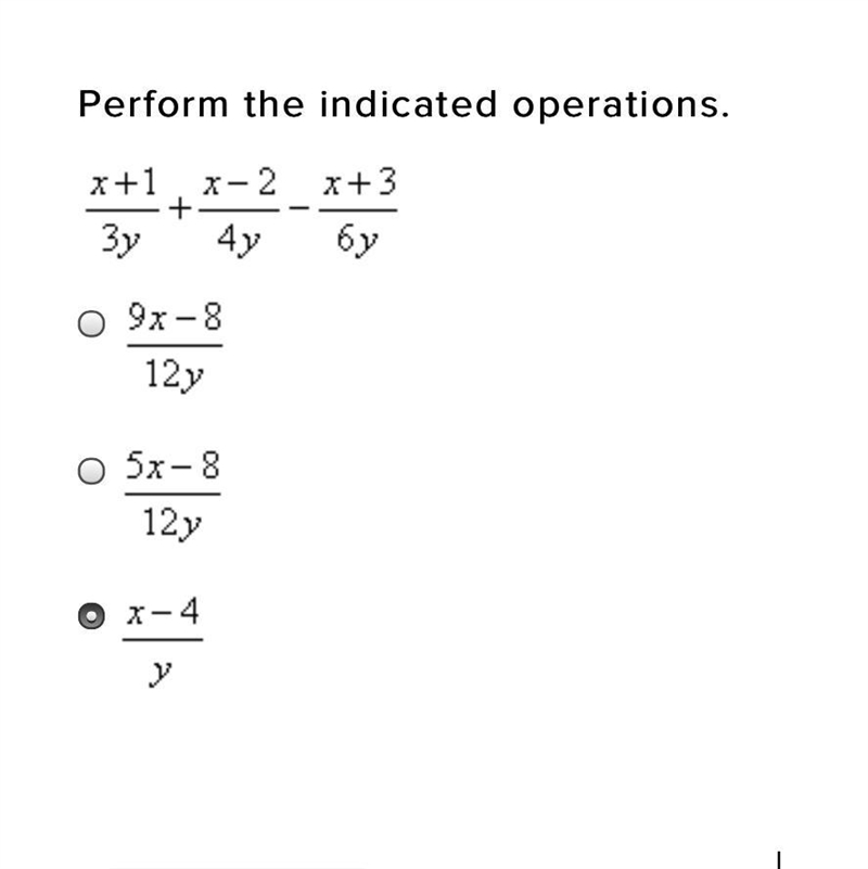 Question #4 i think my answer is wrong . thoughs anyone ?-example-1