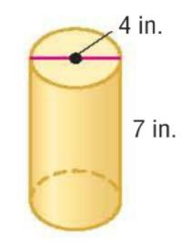 Please Need Help. Thank You :) Please find the Volume of these cylinders:-example-2