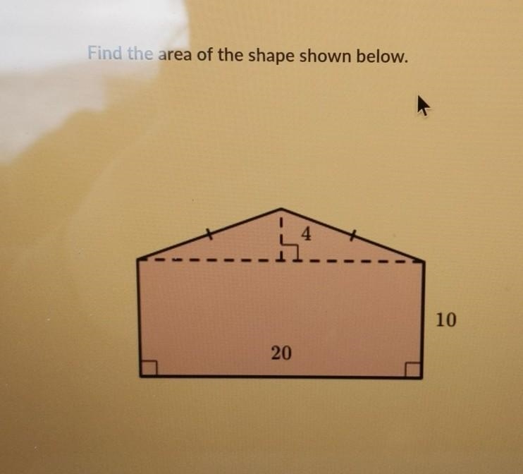 Find the area of this shape​-example-1