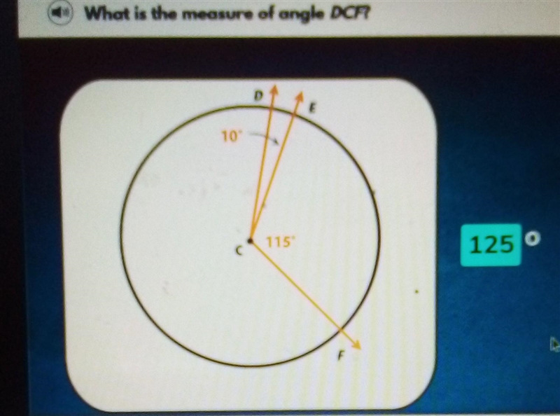 What is the measure of angle DCR​-example-1