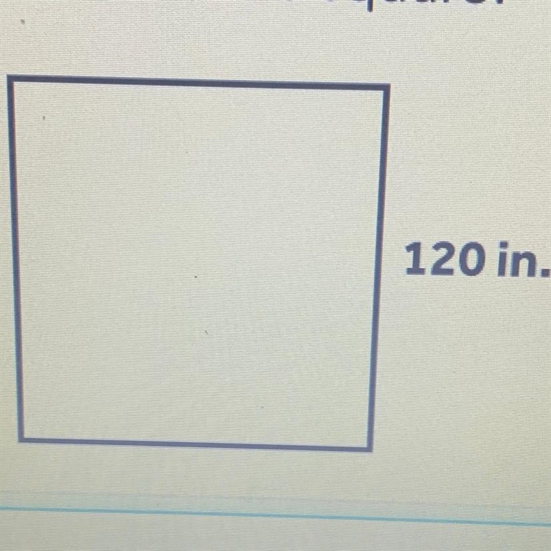 Jennifer needs to build a square in class. Her teacher drew her a model, and instructed-example-1