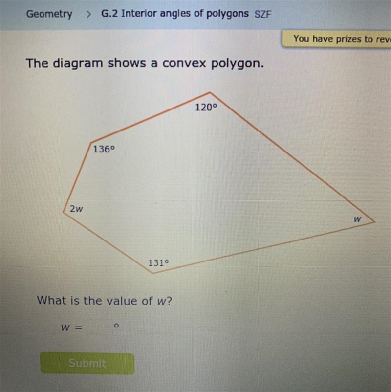 What is the value of w-example-1