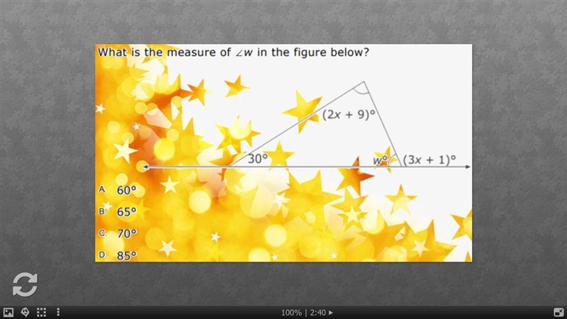 What is the measure of-example-1