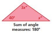 PLS HELP ME find the angle measurements then list the angles from least to greatest-example-1