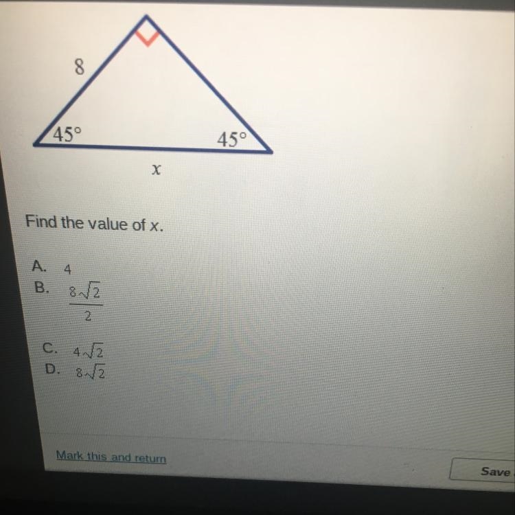 Find the value of x.-example-1