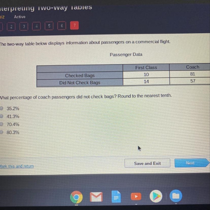 What percentage of Coach passengers did not check bags-example-1