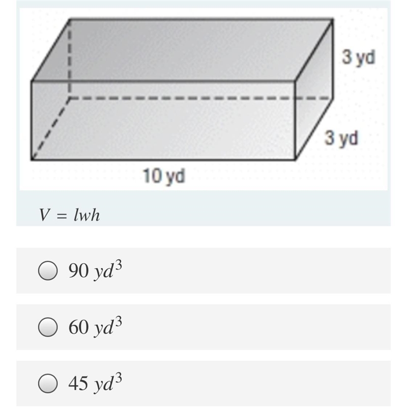 Find the volume of the figure. Round to the nearest tenth if necessary.-example-1