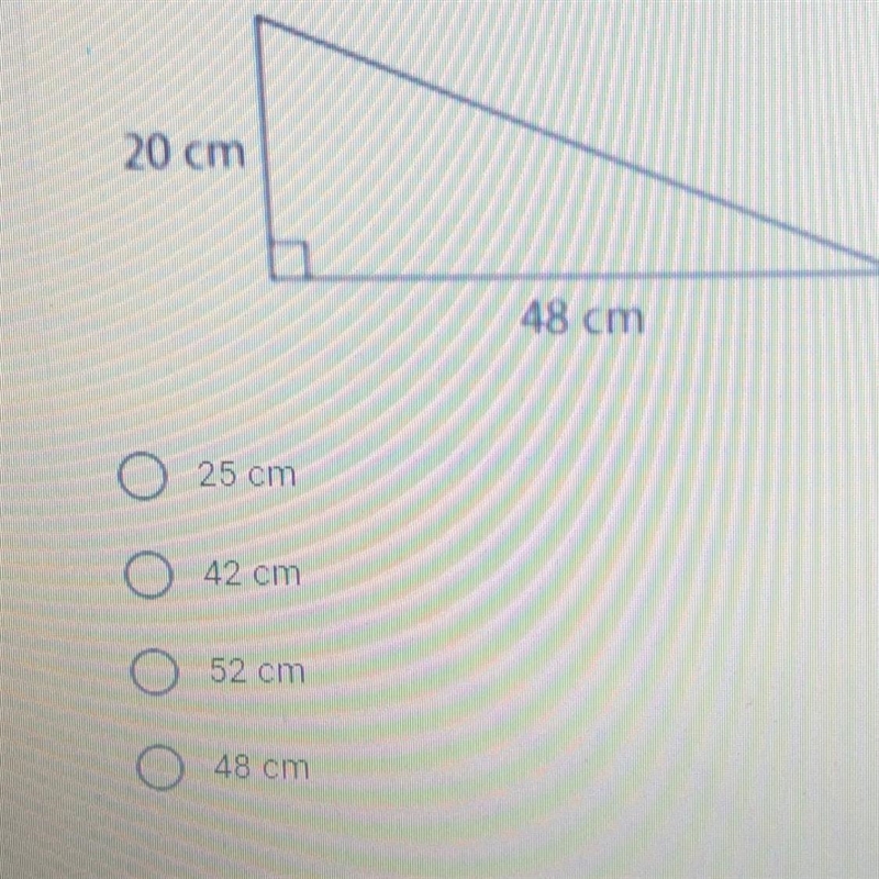 Need help finding the length of the missing side-example-1