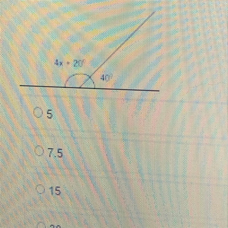 What is the value of x and the last answer is 30-example-1