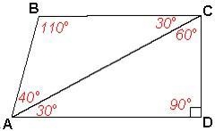 Given the diagram, a supplement to ∠ABC could be ∠BDC ∠DAB ∠ADC ∠BAC-example-1