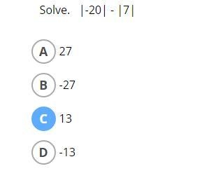 Im pretty sure im correct because the "|" (vertical lines) mean absolute-example-1