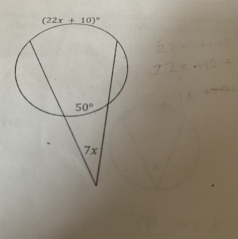 Find the variable x.-example-1