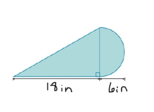 Find the area of the shaded region. Use 3.14 to represent pi. Hint: You need to find-example-1