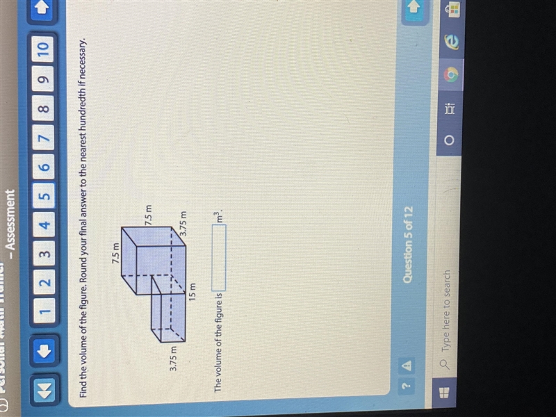 Please help me find the volume!-example-1