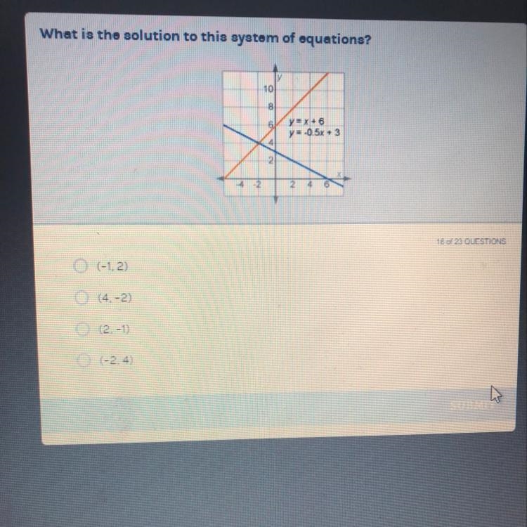 What is the solution to this system of equations-example-1