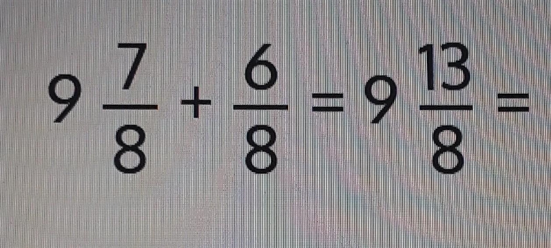 Please help asap! Rename your answer so the fractional part is less than one.​-example-1