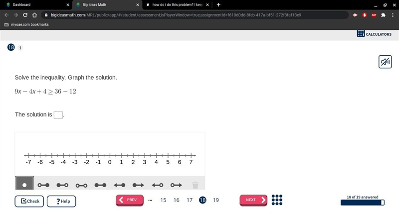 How do i do this problem? i keep getting it wrong.-example-1