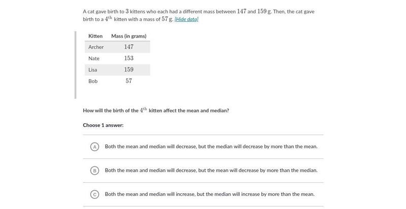 Please help me... mean and median the screenshot shows the question-example-1