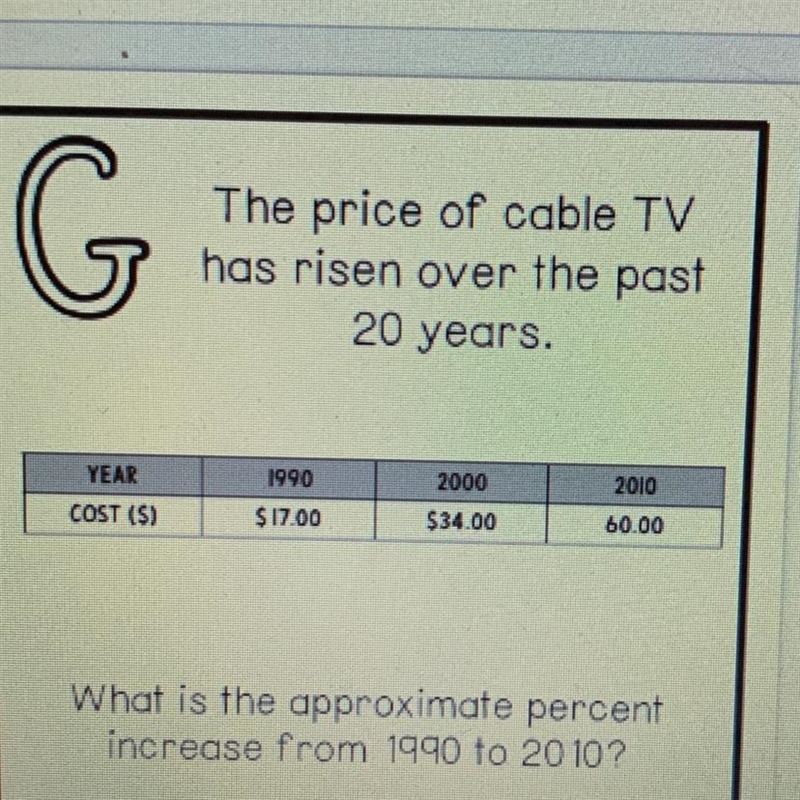 Approximate percent increase from 1990 to 2010-example-1