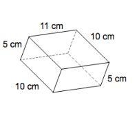 The Total Surface Area for the shape below is _________.-example-1