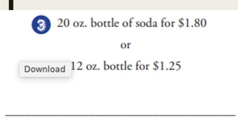 Find the unit price of both numbers then compare which one is a better deal-example-1