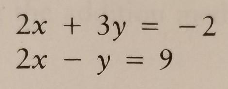 Solve using the substitution method ​-example-1