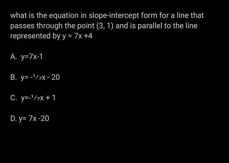 Parallel and perpendicular line-example-1