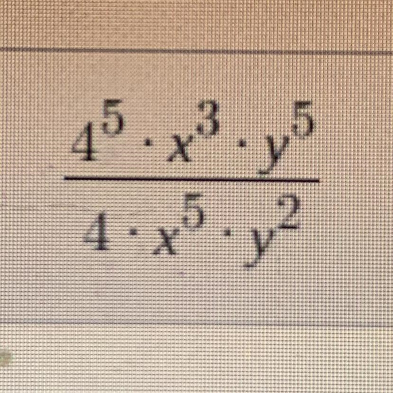 Help me pls ASAP !! I just need the simplified exponent-example-1